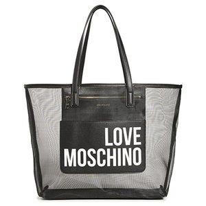 Love Moschino Black Mesh Tote